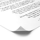 悔やみや弔慰詩byレジナルド・ヘバー ポスター (角)