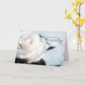 悔やみや弔慰追悼カード カード (黄色い花)