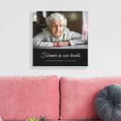 悔やみや弔慰追悼碑 |写真 キャンバスプリント (インサイチュ (リビング))