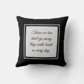 悔やみや弔慰追悼碑 |写真 クッション (裏面)