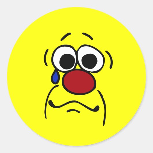 悔やみや弔慰顔グルペイ ラウンドシール (正面)