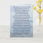 悔やみや弔慰5のカード カード (黄色い花)