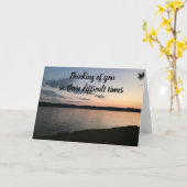 ***悔やみや弔慰***お客様には、困難な時期にこちらをご利用ください。 カード (黄色い花)