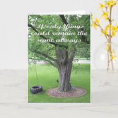 悔やみや弔慰 – お悔やみ カード (黄色い花)