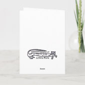 悔やみや弔慰 カード (裏面)