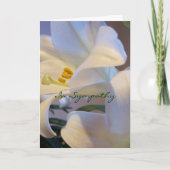 悔やみや弔慰 カード (正面)