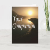 悔やみや弔慰 カード (正面)