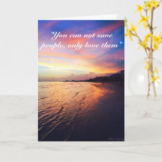 悔やみや弔慰 カード (黄色い花)