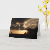 悔やみや弔慰 カード (黄色い花)