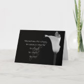 悔やみや弔慰 カード (正面)