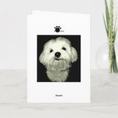 悔やみや弔慰 カード (裏面)