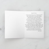 悔やみや弔慰 カード (内部)