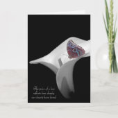 悔やみや弔慰 カード (正面)