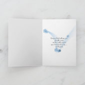 悔やみや弔慰 カード (内部)