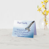 悔やみや弔慰_カード カード (黄色い花)