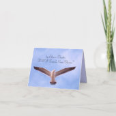 悔やみや弔慰_カード カード (裏面)