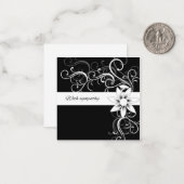 悔やみや弔慰 ノートカード (正面/裏面インサイチュ)