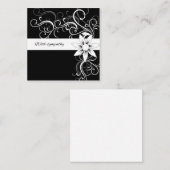 悔やみや弔慰 ノートカード (正面/裏面)