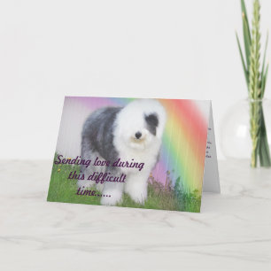 悔やみや弔慰-ペットの損失 カード