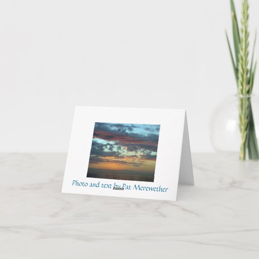 悔やみや弔慰-人の死 カード (裏面)