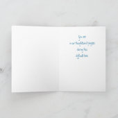 悔やみや弔慰、勇気付けられる、哀悼の意を込めて カード (内部)