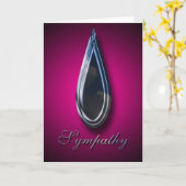 悔やみや弔慰 | (悔やみや弔慰) カード (黄色い花)