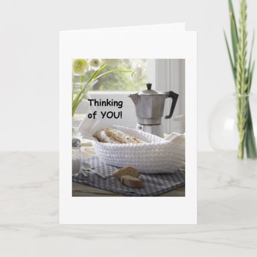 悔やみや弔慰「考えるあなたの」を失った場合 カード (正面)