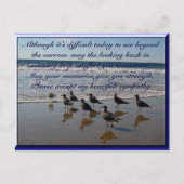 悔やみや弔慰#2_ ポストカード (正面)