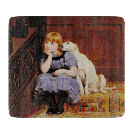 悔やみや弔慰(by Briton Riviere) カッティングボード