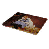 悔やみや弔慰(by Briton Riviere) カッティングボード (角)