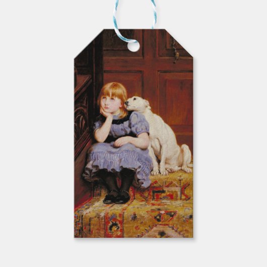 悔やみや弔慰(by Briton Riviere) ギフトタグ (正面)