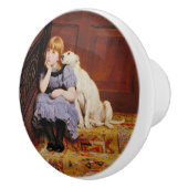 悔やみや弔慰(by Briton Riviere) セラミックノブ (右)