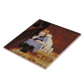 悔やみや弔慰(by Briton Riviere) タイル (側面)