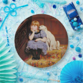 悔やみや弔慰(by Briton Riviere) ペーパープレート (パーティー)