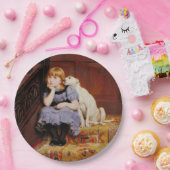 悔やみや弔慰(by Briton Riviere) ペーパープレート (パーティー)