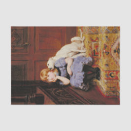 悔やみや弔慰(by Briton Riviere) 薄葉紙