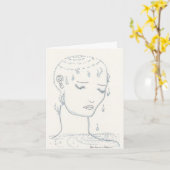 悔やみや弔慰Notecard カード (黄色い花)