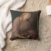 悔悟者Magdalene | c.1765 (キャンバスの油) クッション (ブランケット)