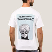 「悟の覇権」「五條風のみ」 Tシャツ (裏面)