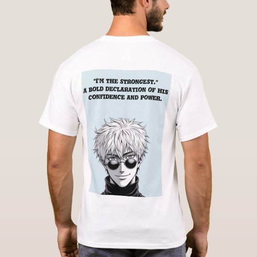 「悟の覇権」「五條風のみ」 Tシャツ (裏面)