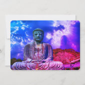 悟めい想りの仏像の色 招待状 (正面)