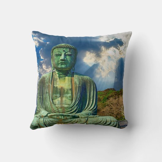 悟めい想りの仏装飾用クッション クッション (裏面)