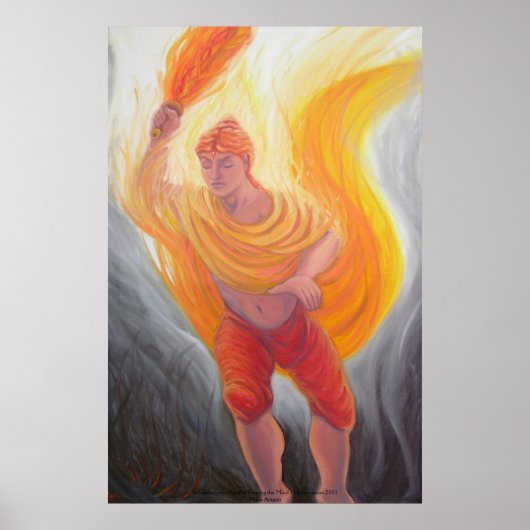 悟りが心を解放 ポスター (正面)