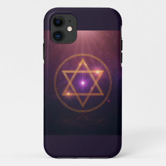悟りのバランスの宇宙の星 iPhone 11 ケース