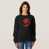 悟りの円窓会TシャツインとヤンB スウェットシャツ (正面フル)