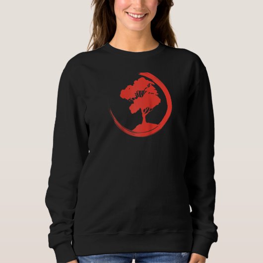 悟りの円窓会TシャツインとヤンB スウェットシャツ (正面)