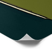 悟りを開いたアールデコ ポスター (角)