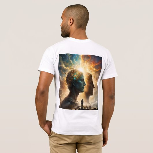 悟りを開いた人の本質 Tシャツ (裏面フル)