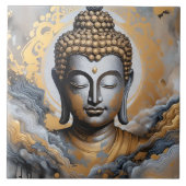 悟りを開いた仏 タイル (正面)