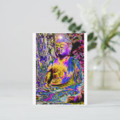 悟りを開いた仏 ポストカード (スタンド正面)